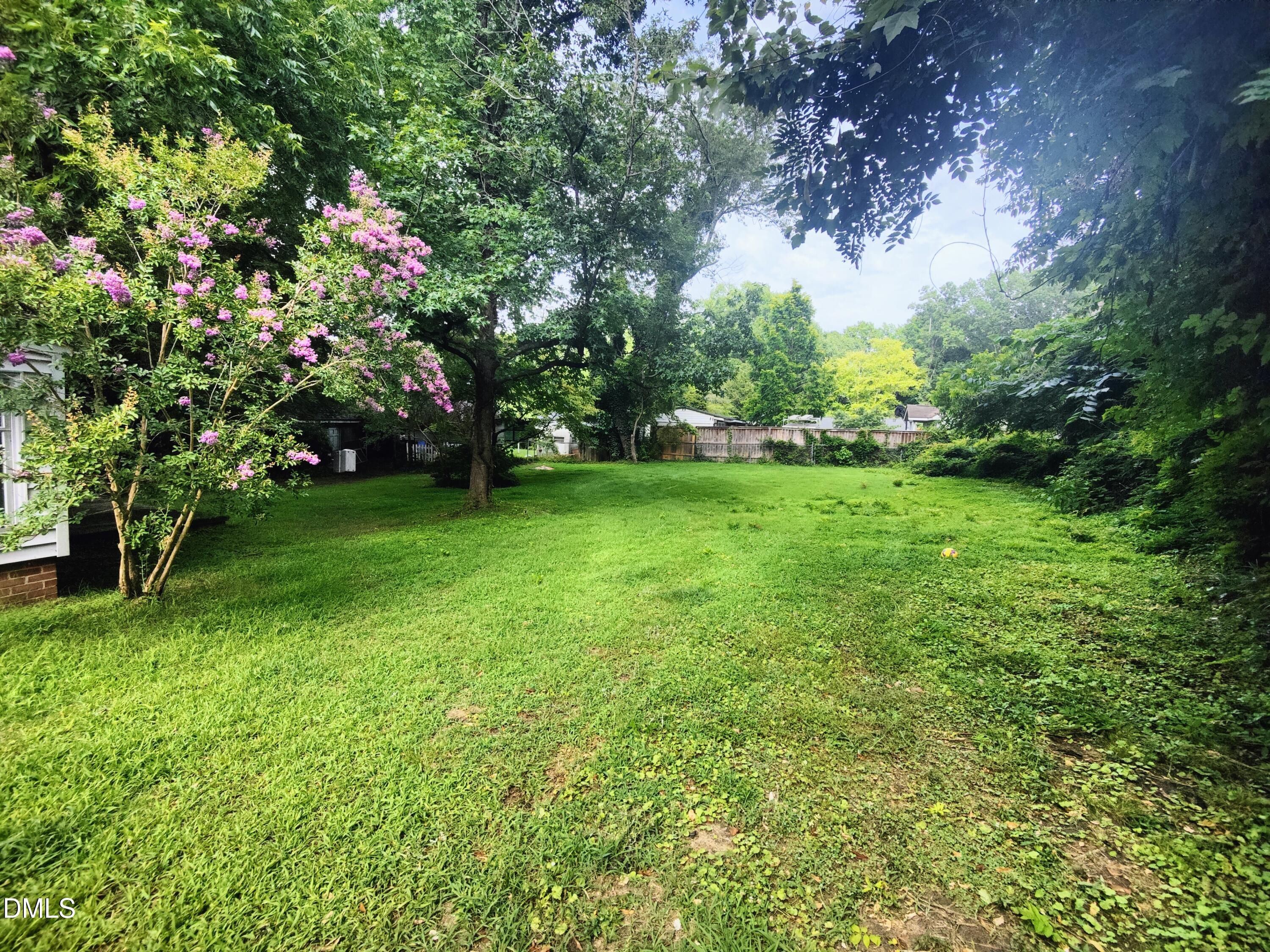 406 Avery Street Garner, NC 27529 - Photo 49 of 55 Back Yard from Right Side Of Home