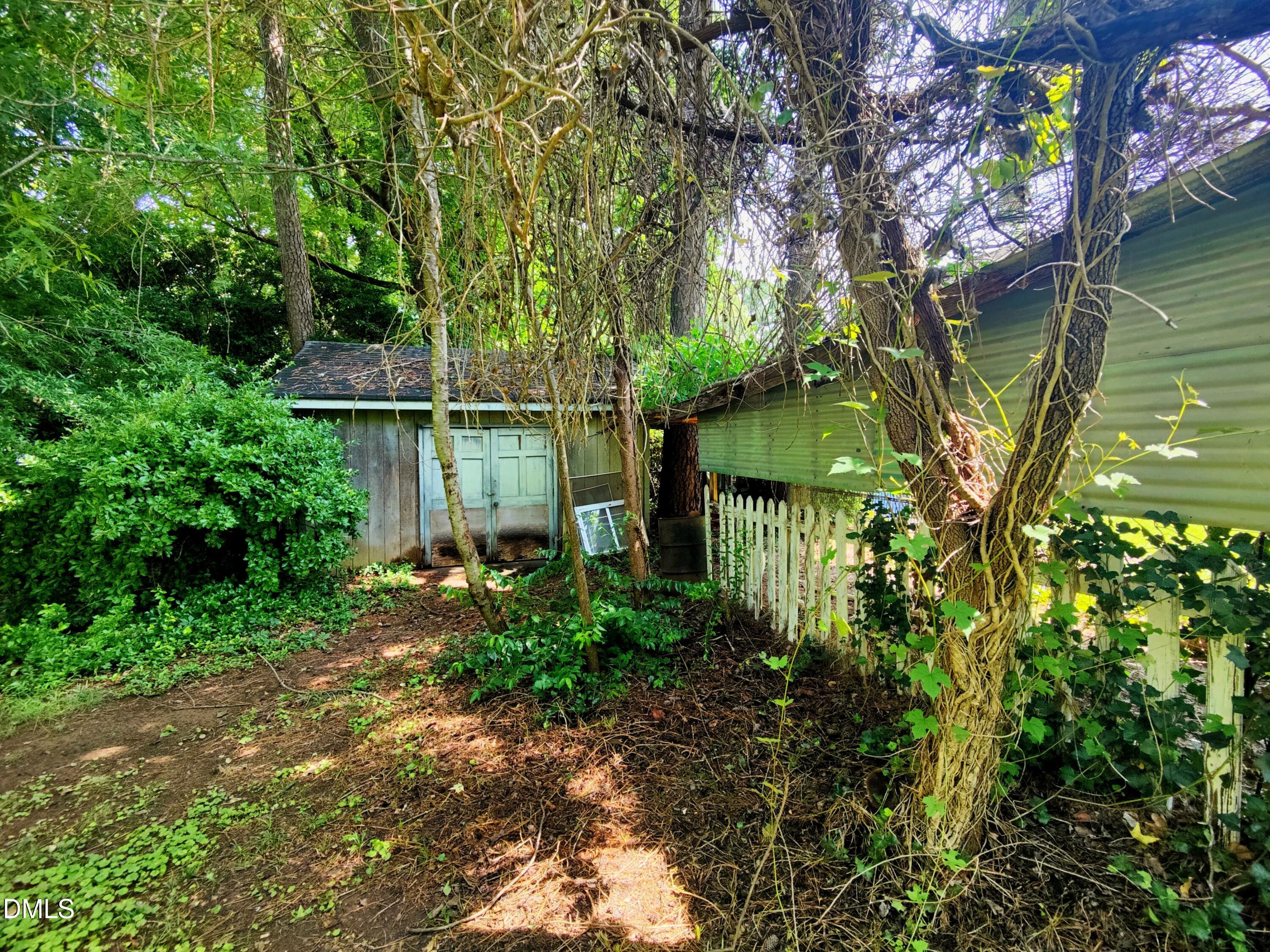 406 Avery Street Garner, NC 27529 - Photo 53 of 55 Detached Workshop in Back Yard