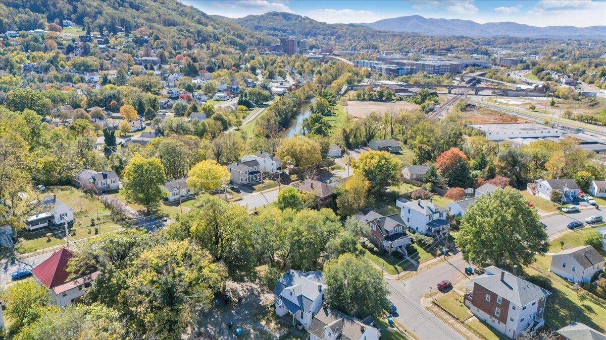 1008 5th Street Southeast Roanoke, VA 24013 - Photo 56 of 60 an aerial view of residential houses with outdoor space and trees