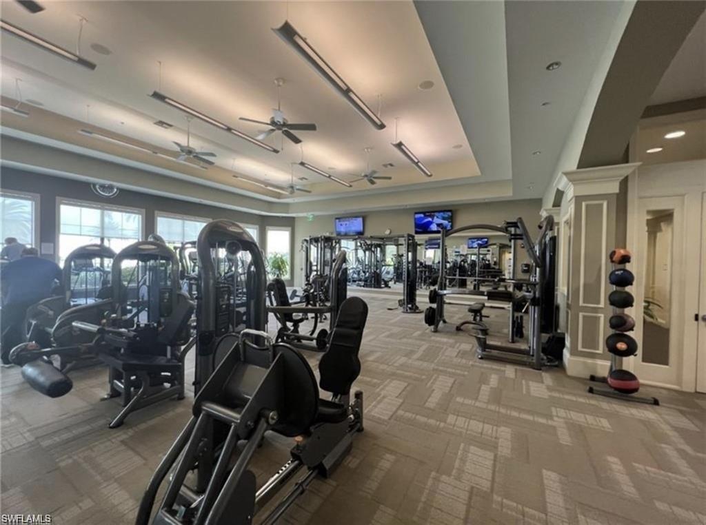 6125 Triumph Lane Ave Maria, FL 34142 - Photo 31 of 45 a view of a room with gym equipment