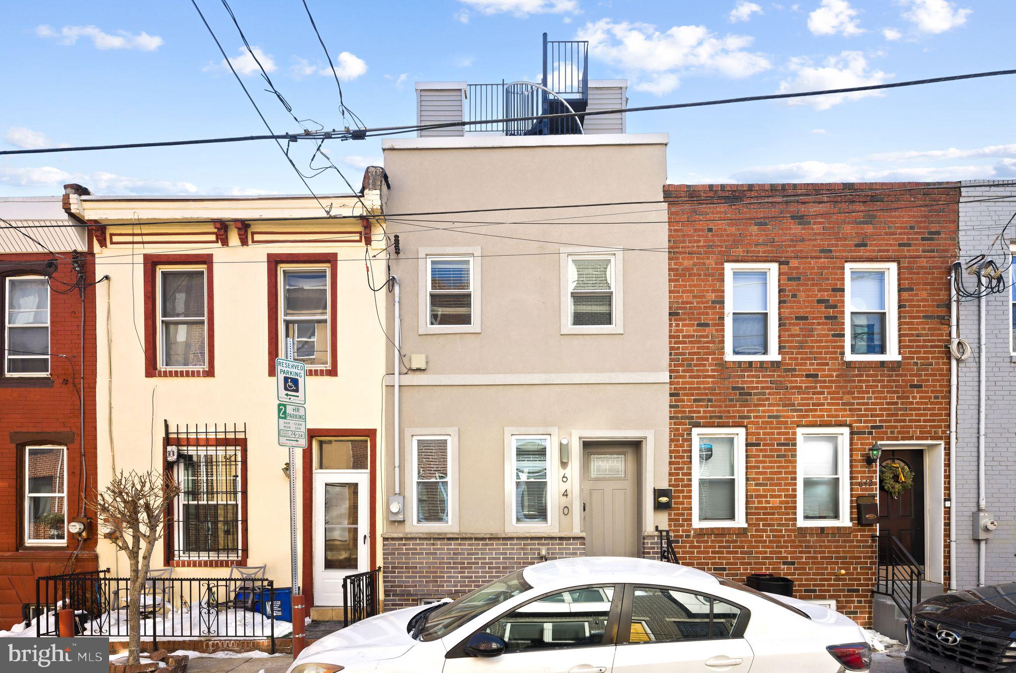 640 Emily Street Philadelphia, PA 19148 - Photo 15 of 15 a front view of a building with a street