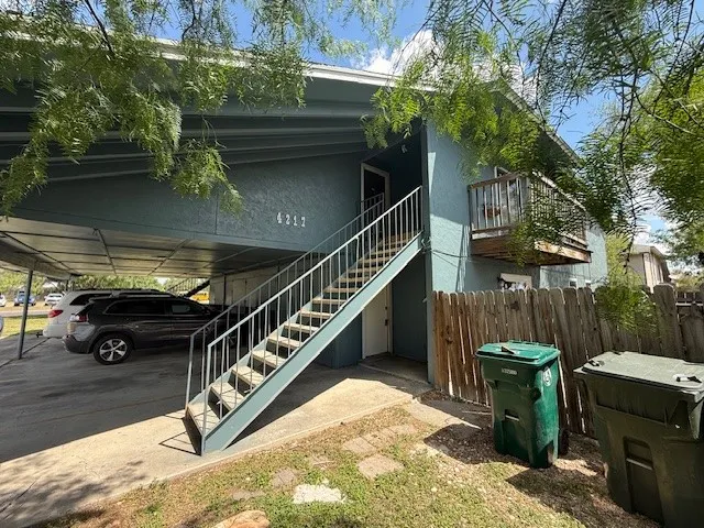 a view of outdoor space and deck