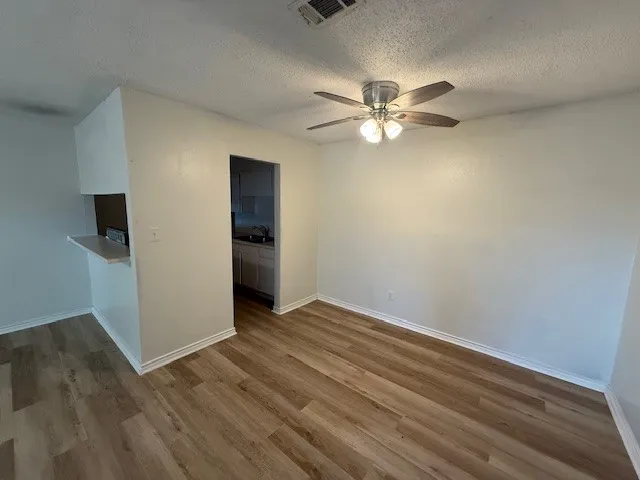 wooden floor in an empty room