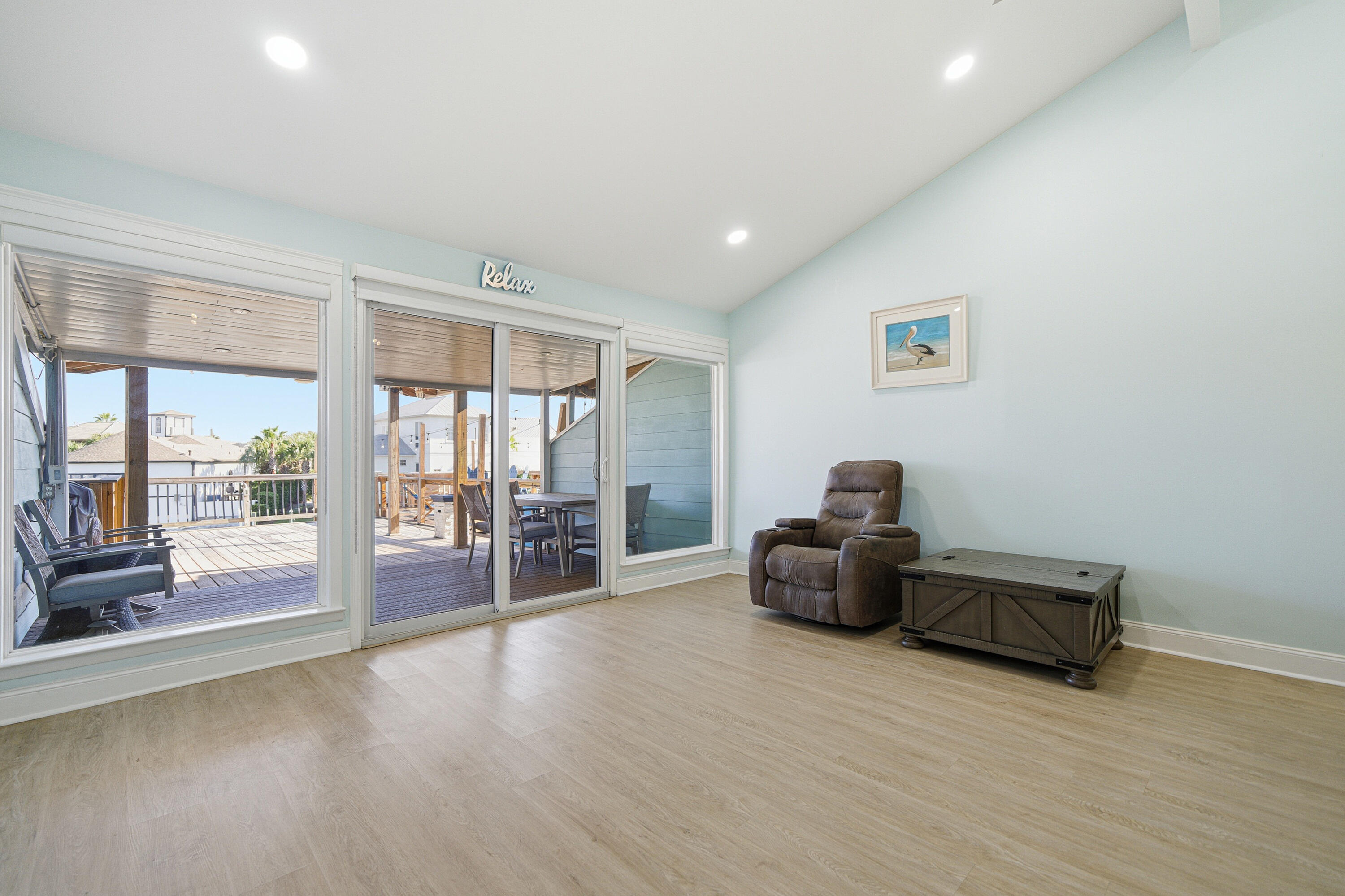 125 Durango Road Destin, FL 32541 - Photo 30 of 63 a living room with furniture and a large window