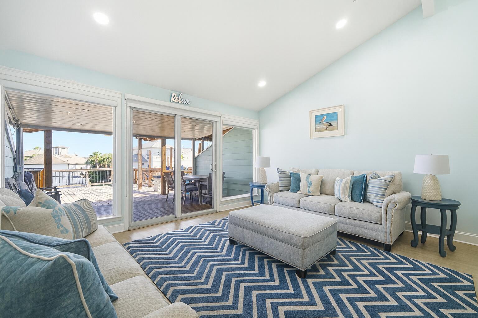 125 Durango Road Destin, FL 32541 - Photo 31 of 63 a living room with furniture and a large window