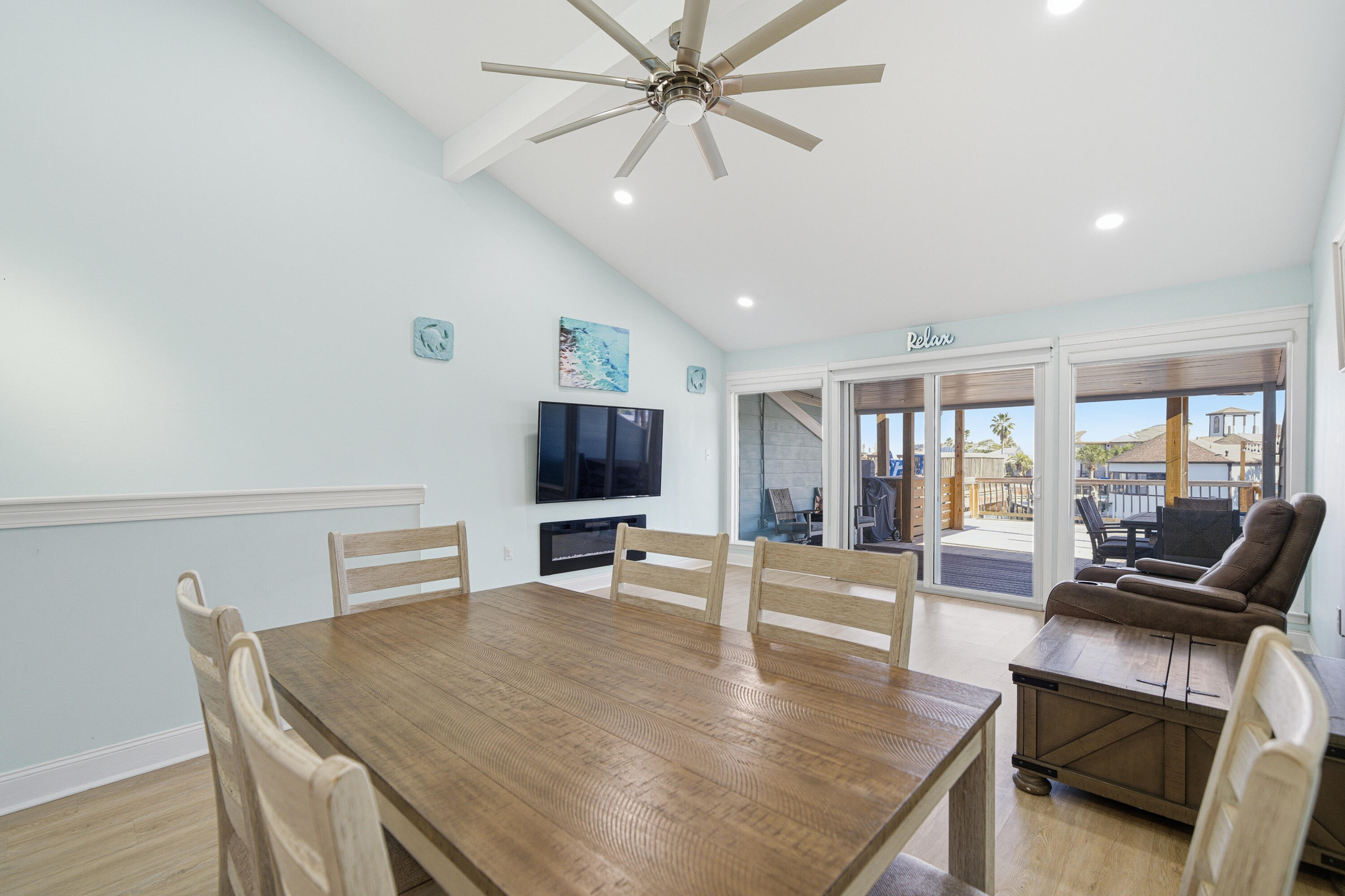 125 Durango Road Destin, FL 32541 - Photo 37 of 63 a view of a livingroom with furniture window and wooden floor