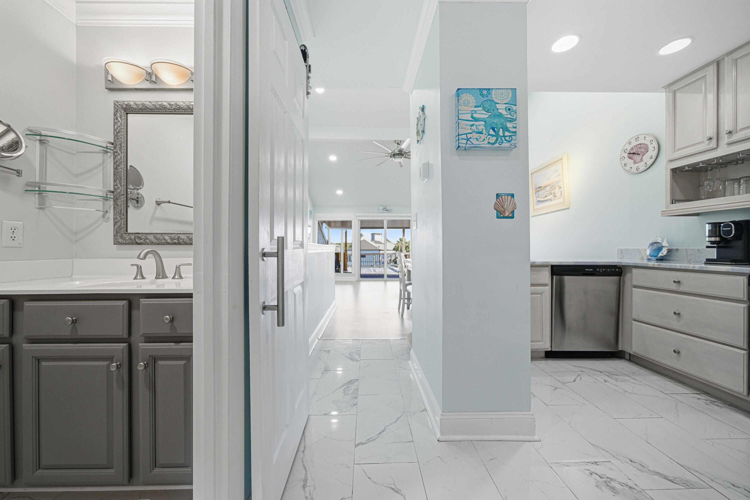 125 Durango Road Destin, FL 32541 - Photo 52 of 63 a bathroom with a sink a toilet and shower