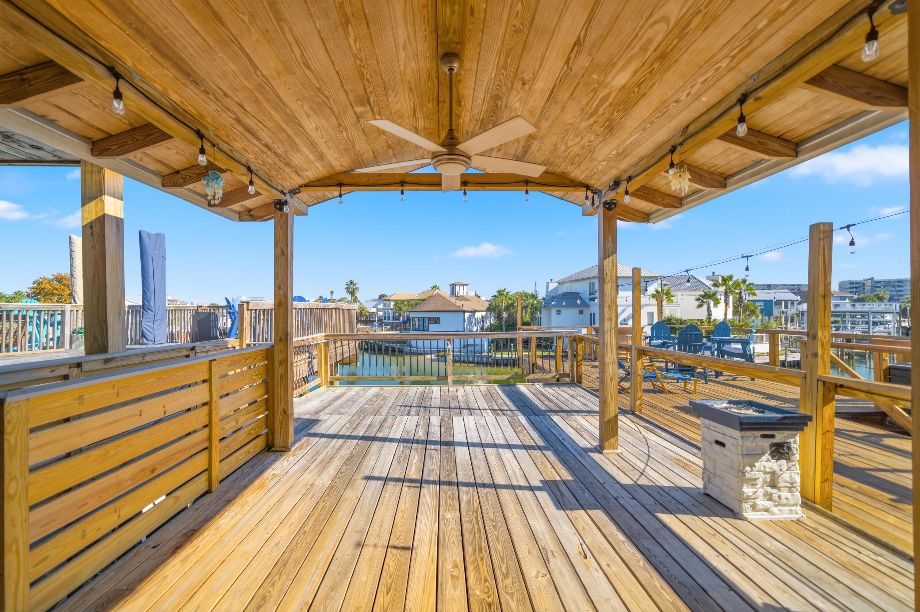 125 Durango Road Destin, FL 32541 - Photo 56 of 63 a view of balcony with wooden floor