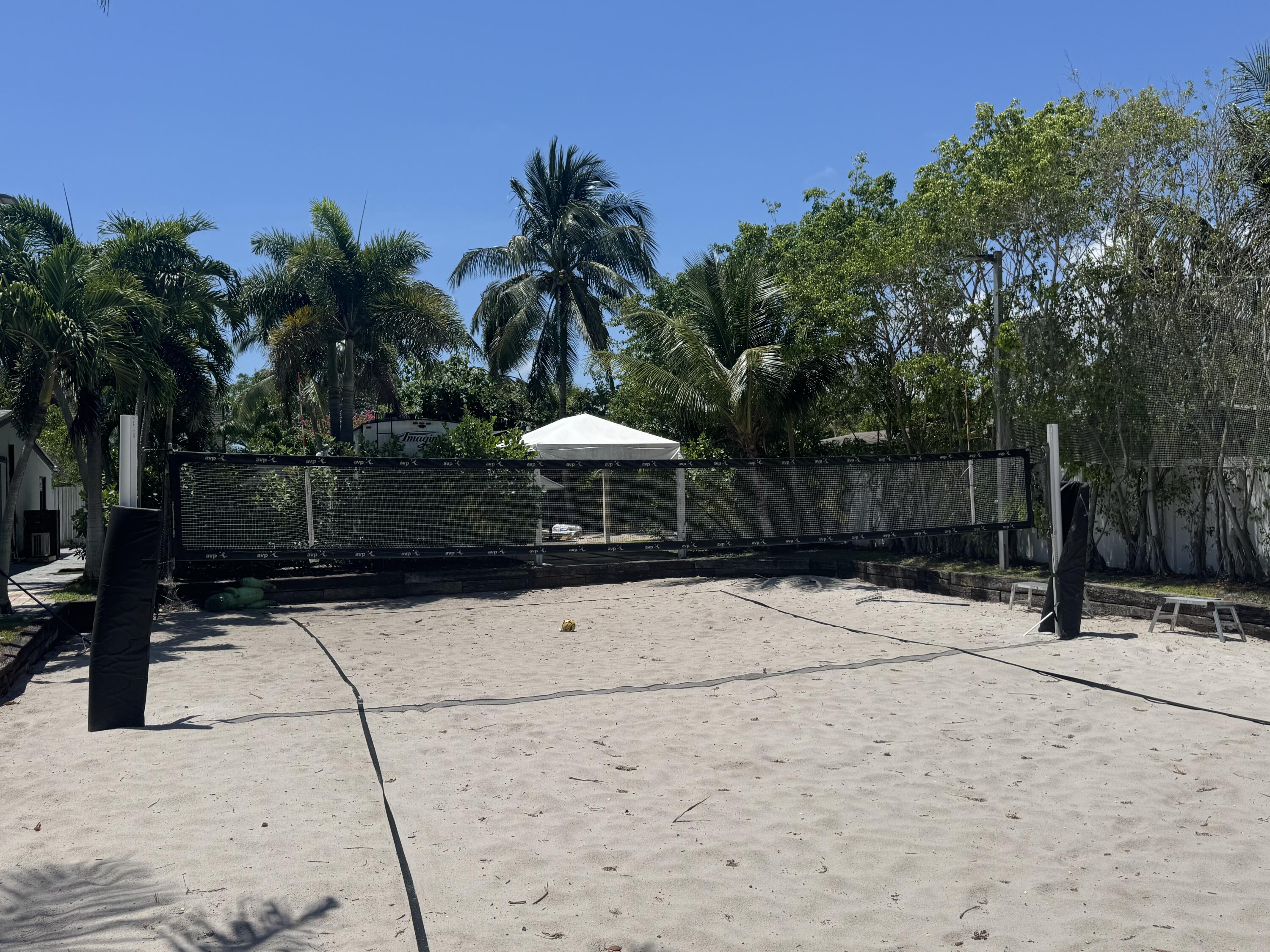 387 Enfield Street Boca Raton, FL 33487 - Photo 25 of 37 a street view with wooden fence and trees