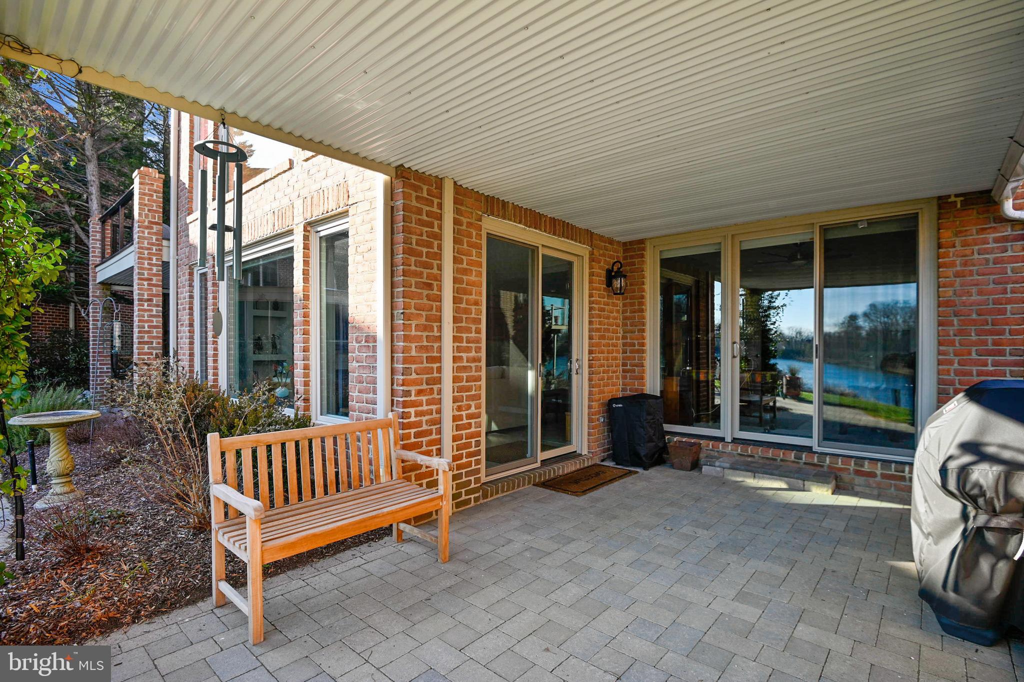 810 South River Landing Road Edgewater, MD 21037 - Photo 54 of 69 Lower level deck has sliders to BR 3 & family room