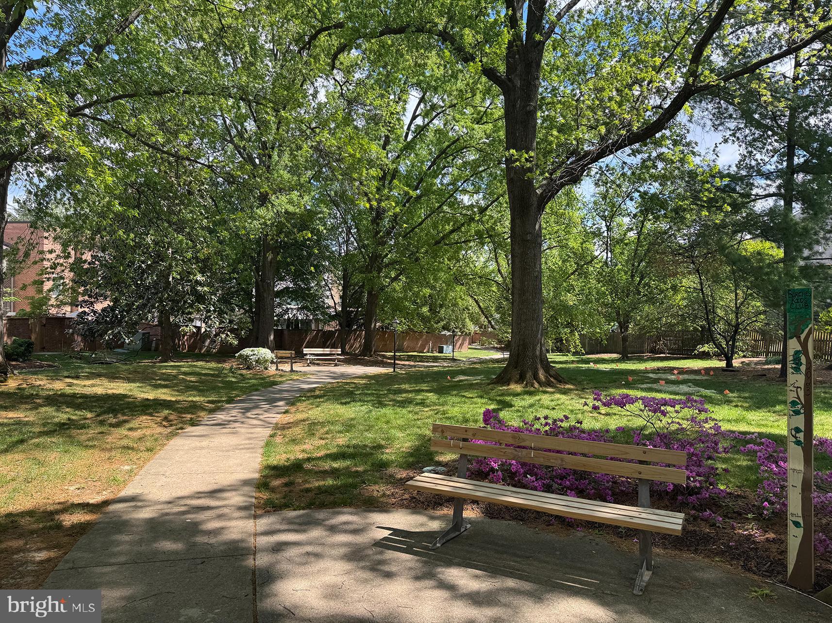 2311 North Glebe Road Arlington, VA 22207 - Photo 31 of 33 Paths for strolling, benches for resting