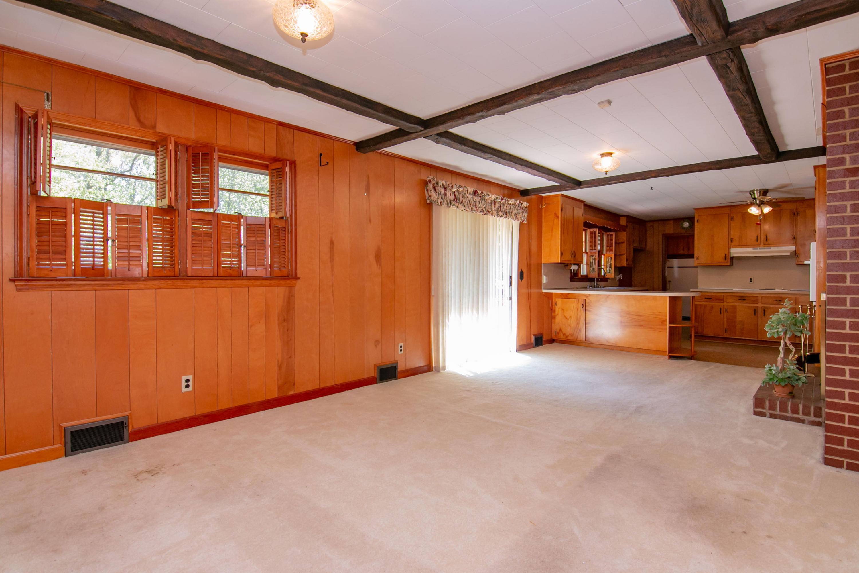 3256 Sago Road Callands, VA 24530 - Photo 17 of 59 a view of an empty room with a window
