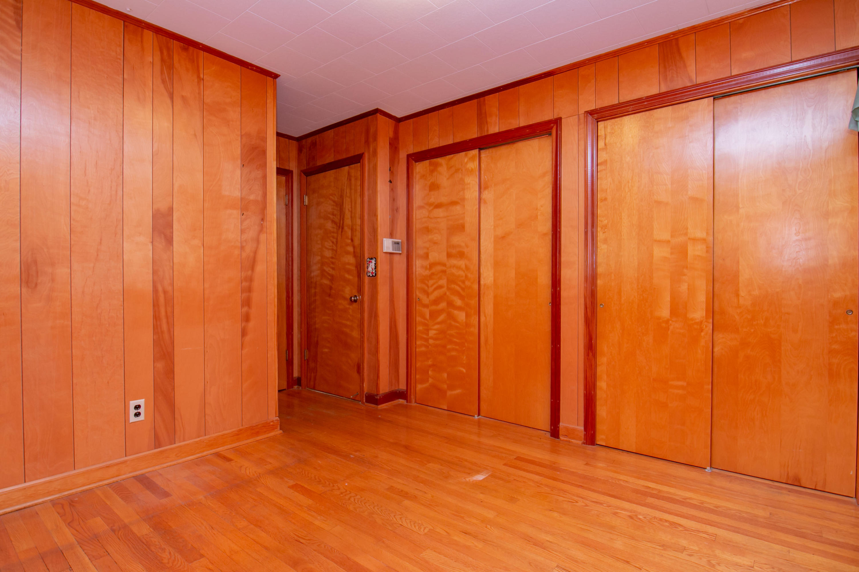 3256 Sago Road Callands, VA 24530 - Photo 21 of 59 a view of an empty room with wooden walls