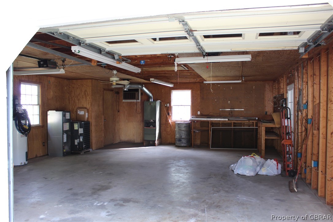122 Cox Landing Road Topping, VA 23169 - Photo 25 of 32 Large 2 car garage with workshop