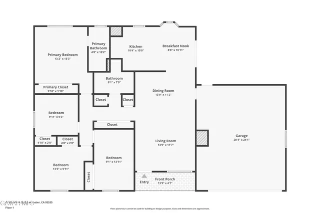 a picture of a floor plan