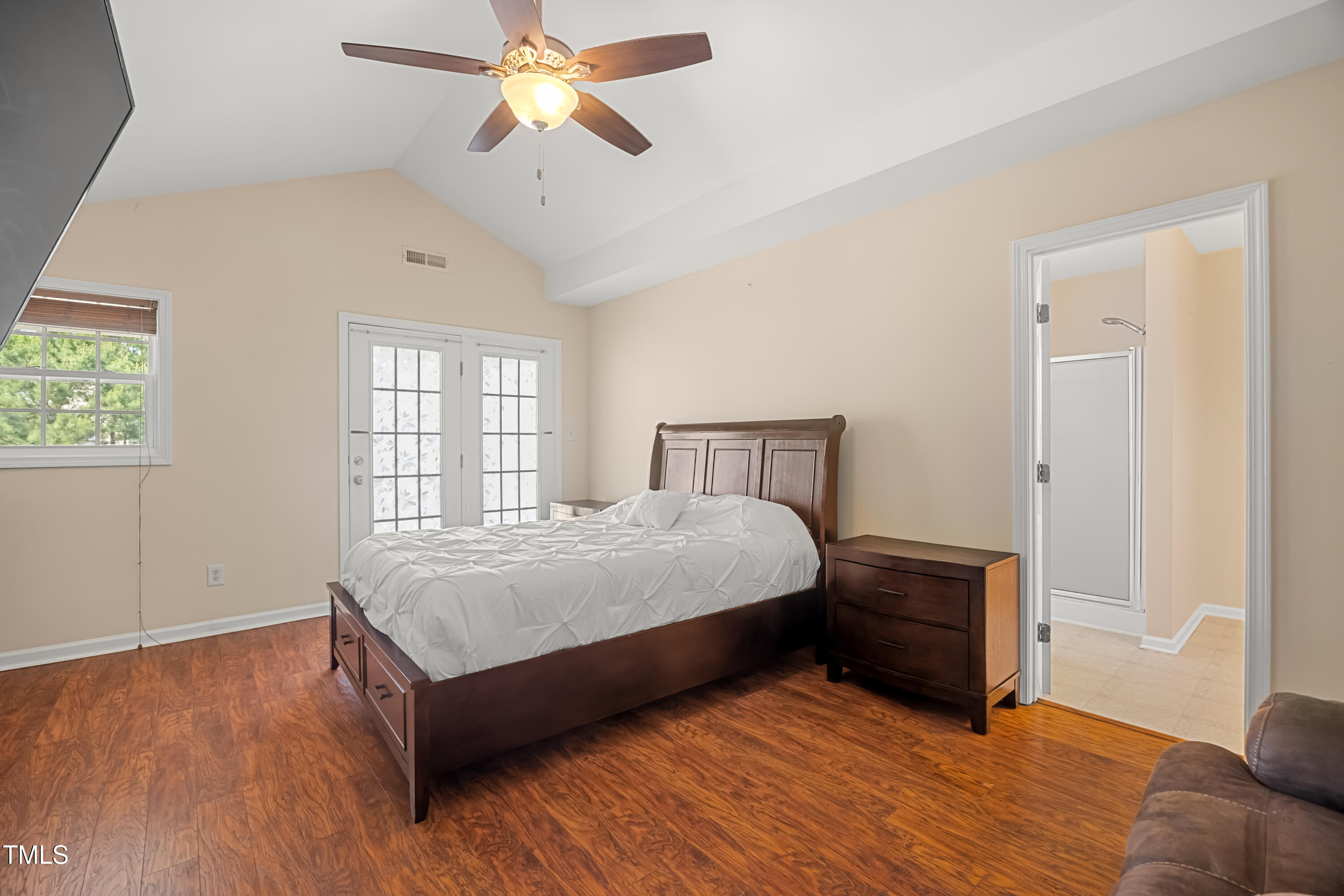 5865 Forest Point Road Raleigh, NC 27610 - Photo 18 of 37 a bedroom with a bed and window