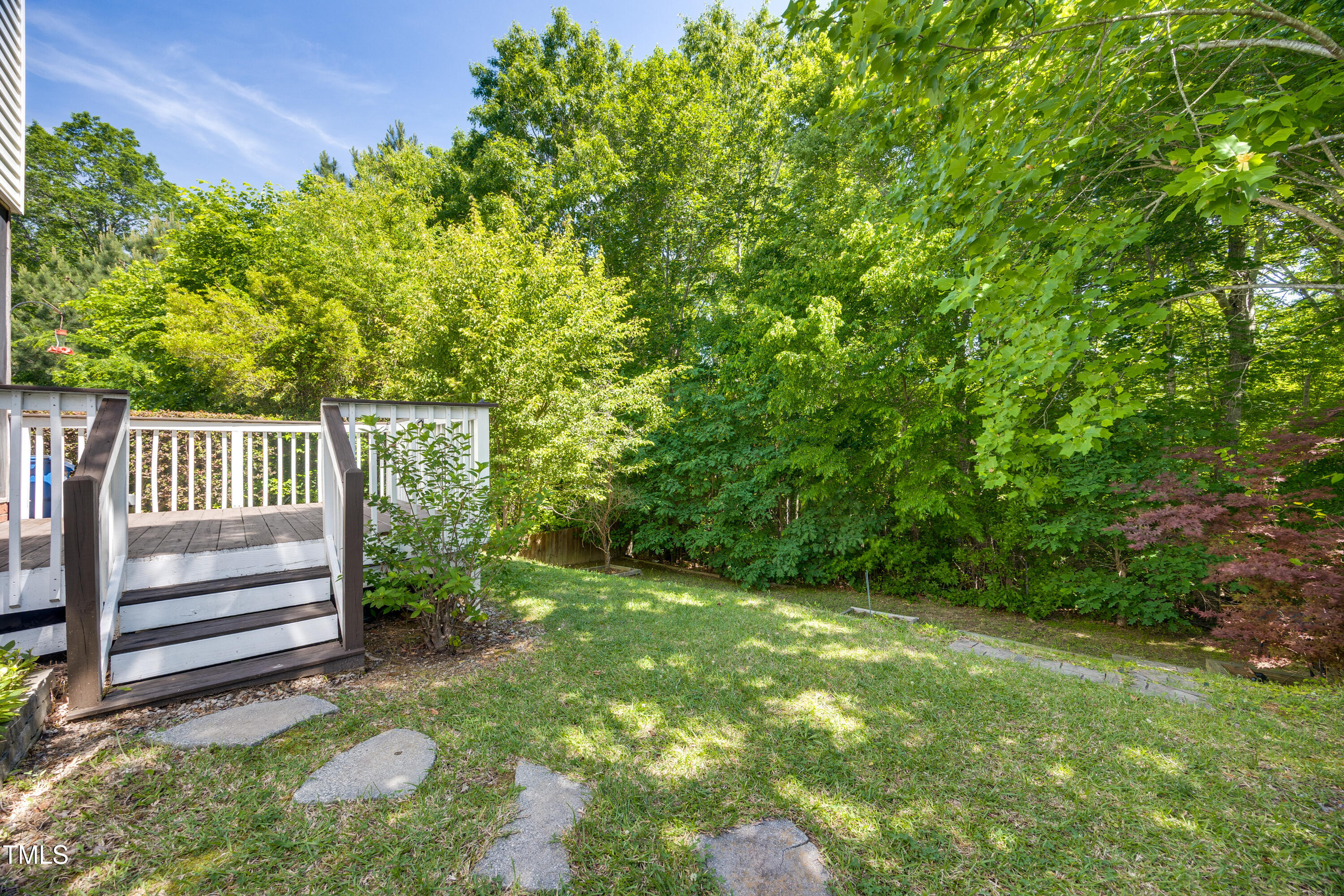 5865 Forest Point Road Raleigh, NC 27610 - Photo 32 of 37 a view of yard with green space