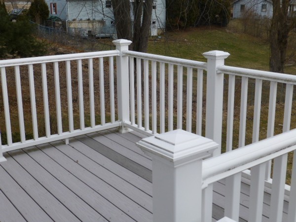57 Florence Road Easthampton, MA 01027 - Photo 11 of 29 a view of a wooden deck