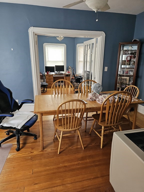 418 Anthony Street Fall River, MA 02721 - Photo 3 of 8 a view of a dining room with furniture and wooden floor