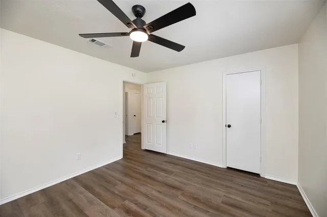 wooden floor in an empty room