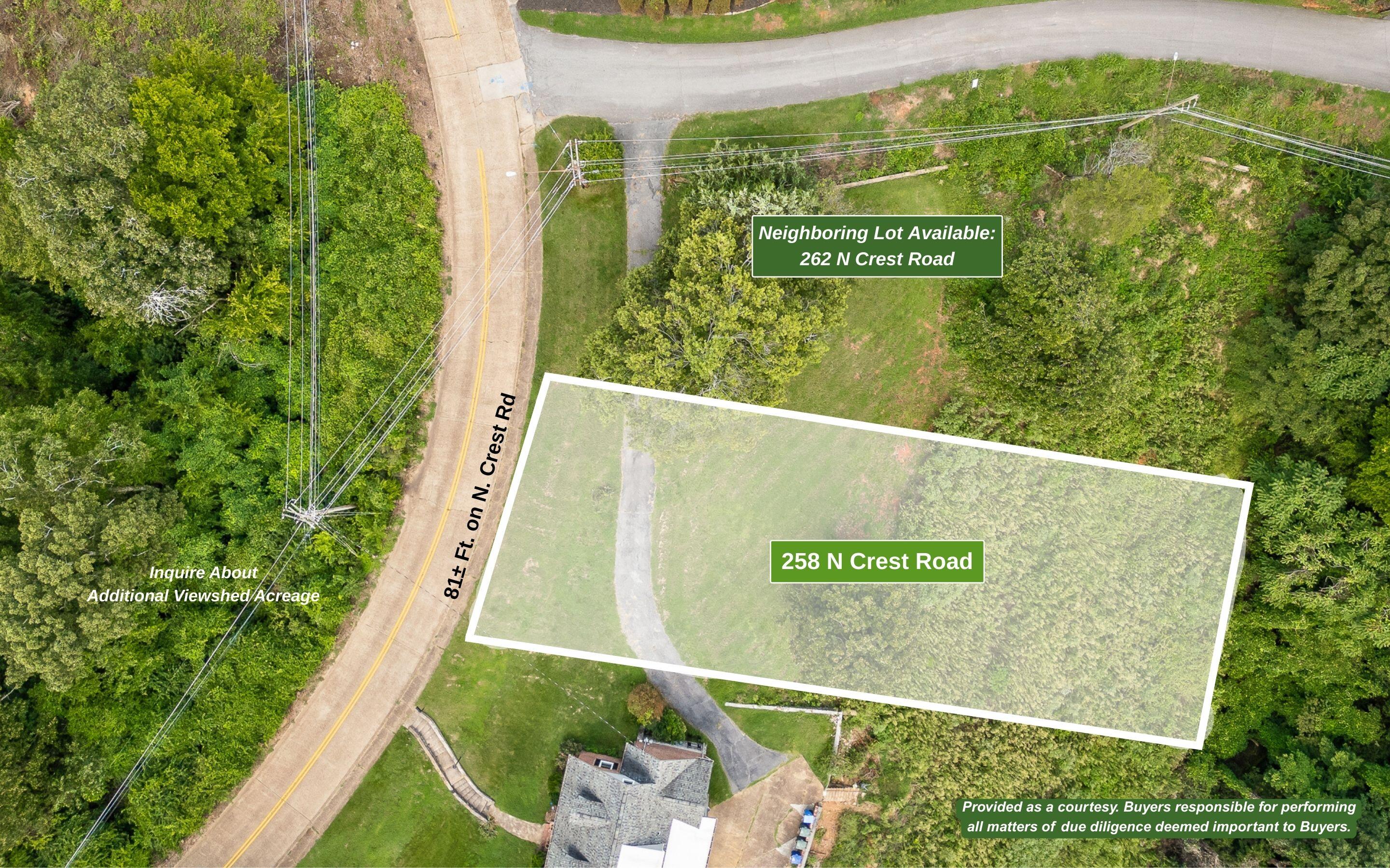 258 North Crest Road Chattanooga, TN 37404 - Photo 5 of 20 Appx. Boundary Lines