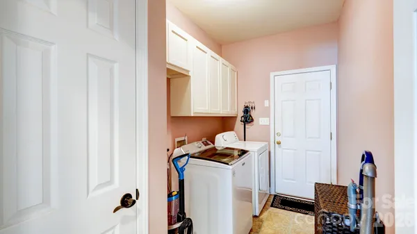 a view of storage and utility room