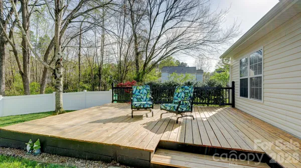 a view of outdoor space yard deck patio and swimming pool