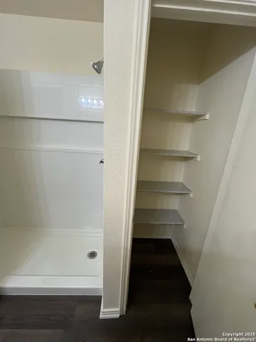 a view of walk in closet
