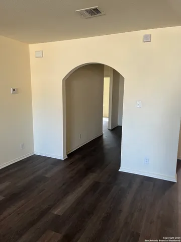 a view of wooden floor