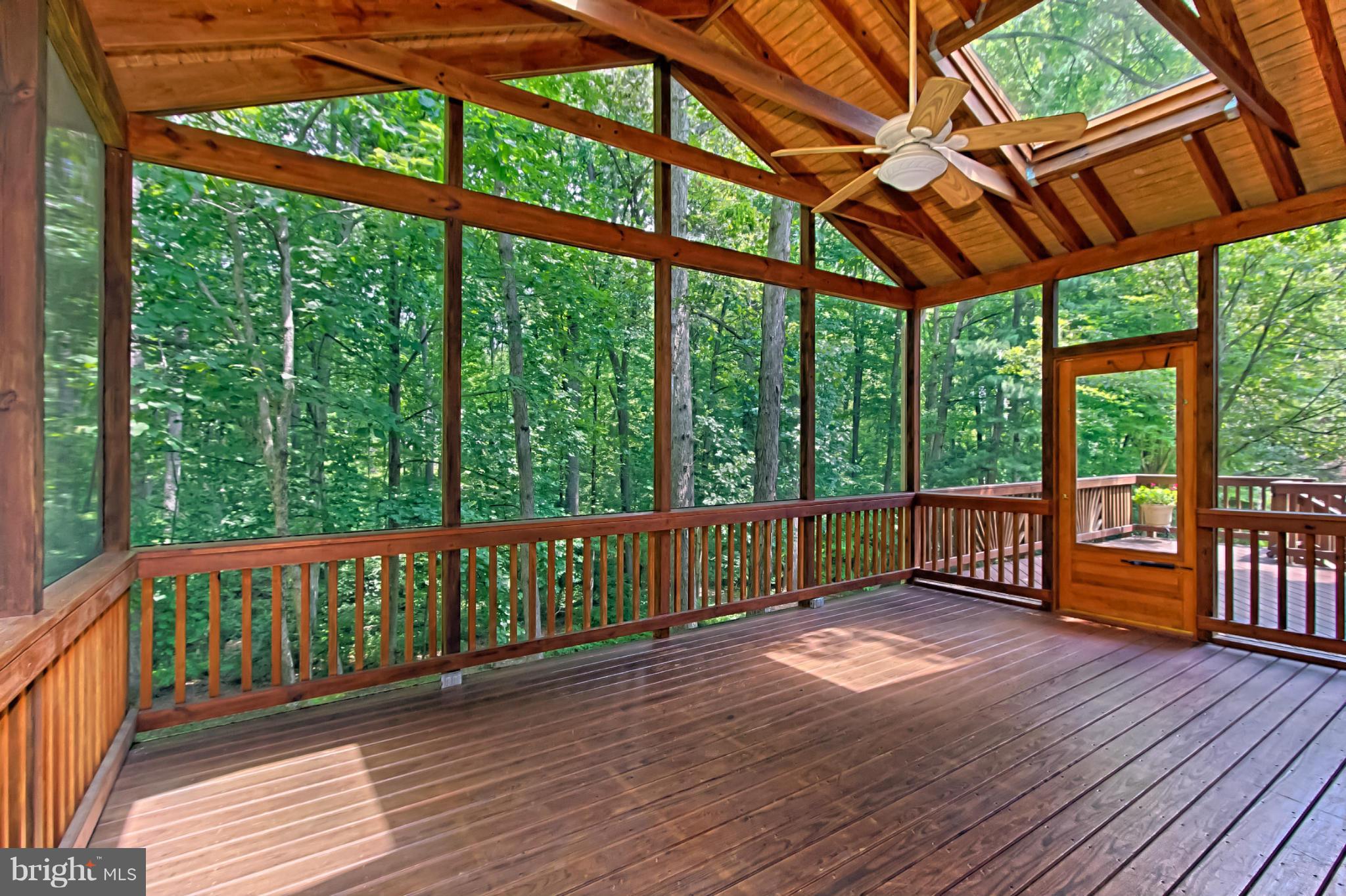 9828 Natick Road Burke, VA 22015 - Photo 3 of 30 Enclosed screened porch