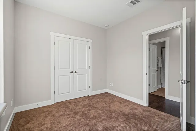 a view of empty room