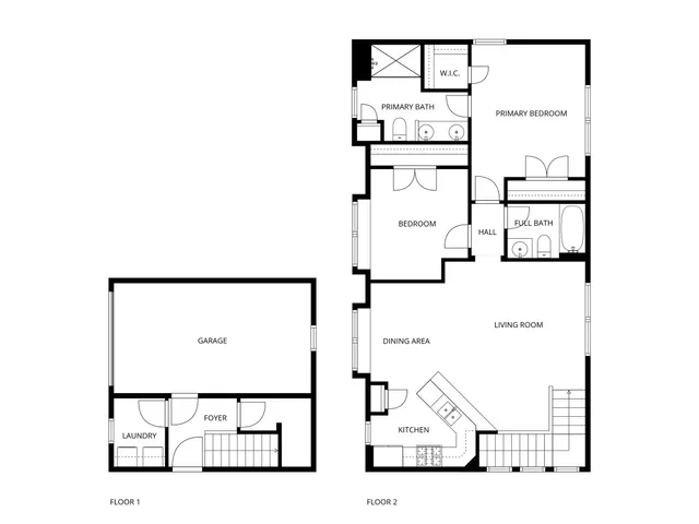 a picture of a floor plan