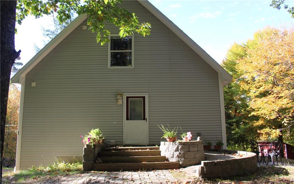 207 Jack Hall Road New Gloucester, ME 04260 - Photo 4 of 42 rear/side view has a custom circular...