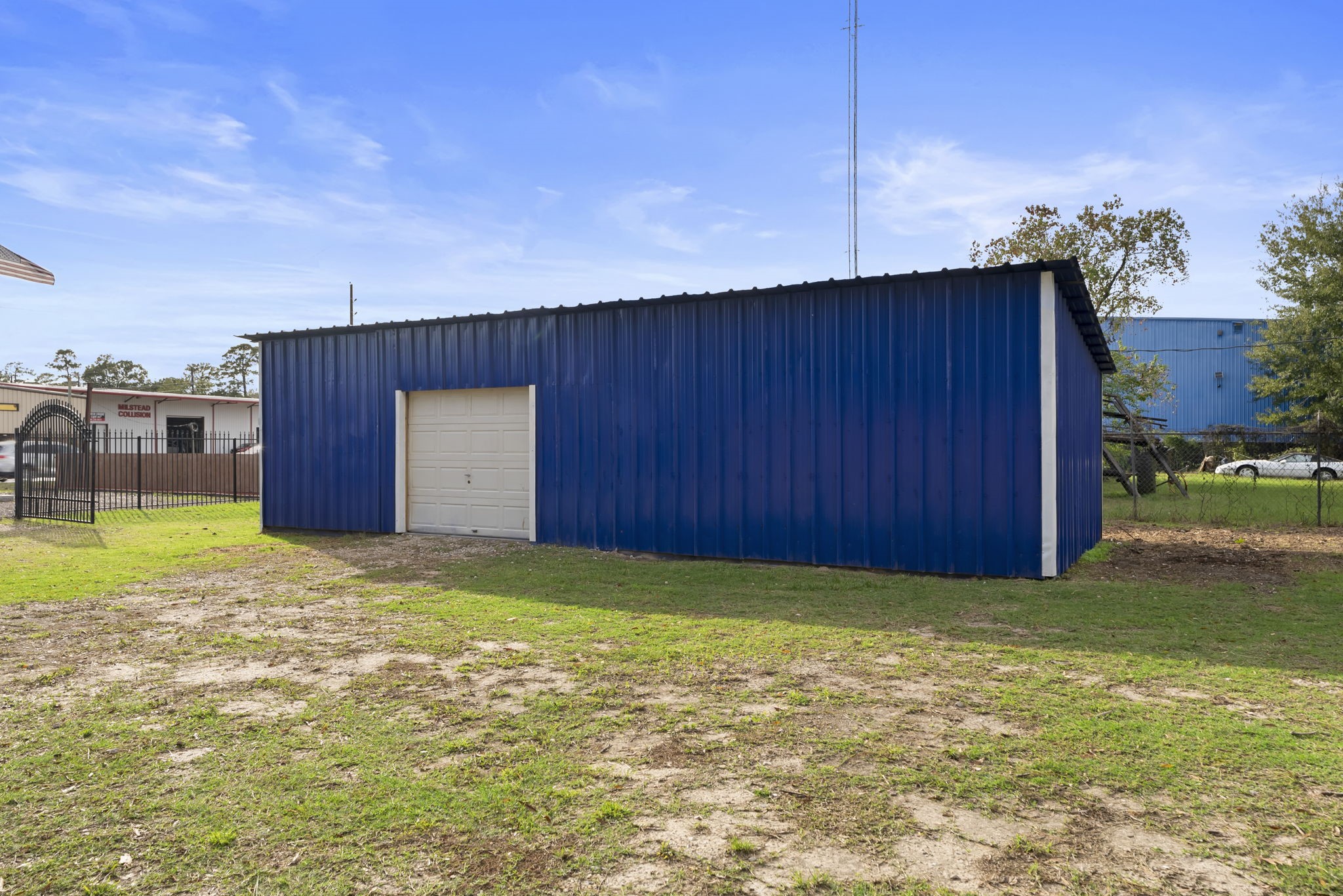 1635 Rayford Road Spring, TX 77386 - Photo 27 of 50 a view of a house with a backyard