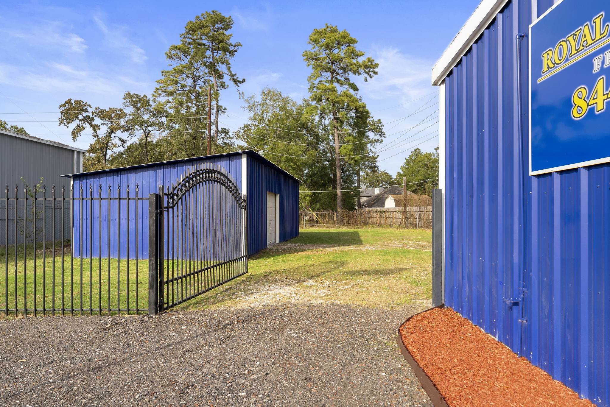 1635 Rayford Road Spring, TX 77386 - Photo 48 of 50 a view of a backyard with a fence