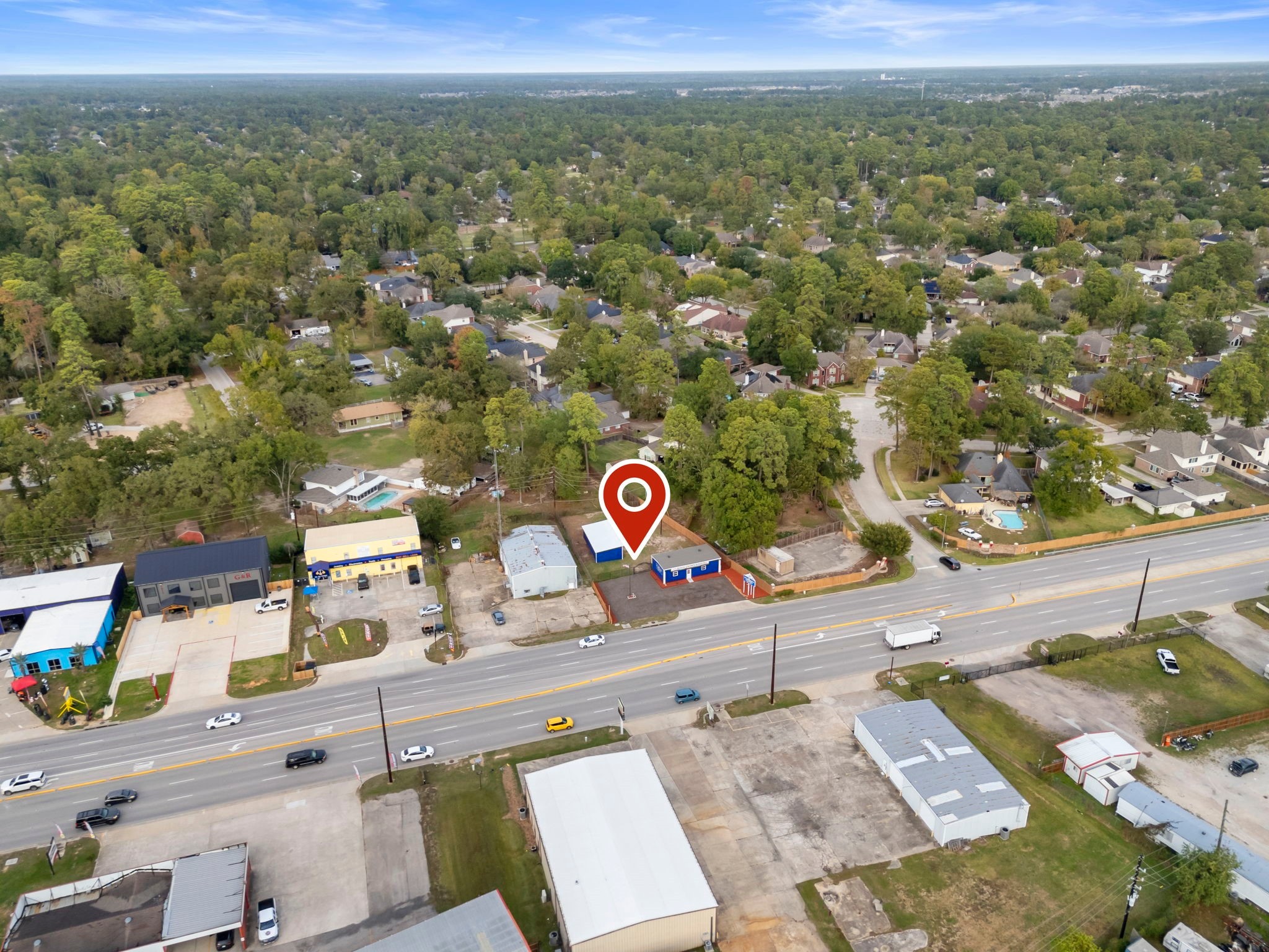 1635 Rayford Road Spring, TX 77386 - Photo 7 of 50 an aerial view of a city