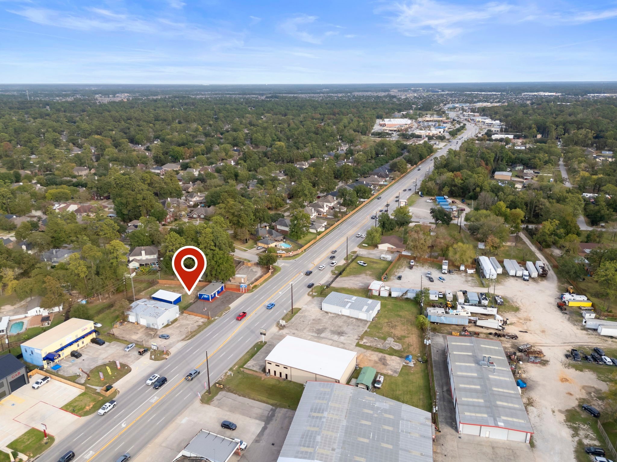 1635 Rayford Road Spring, TX 77386 - Photo 9 of 50 an aerial view of a city