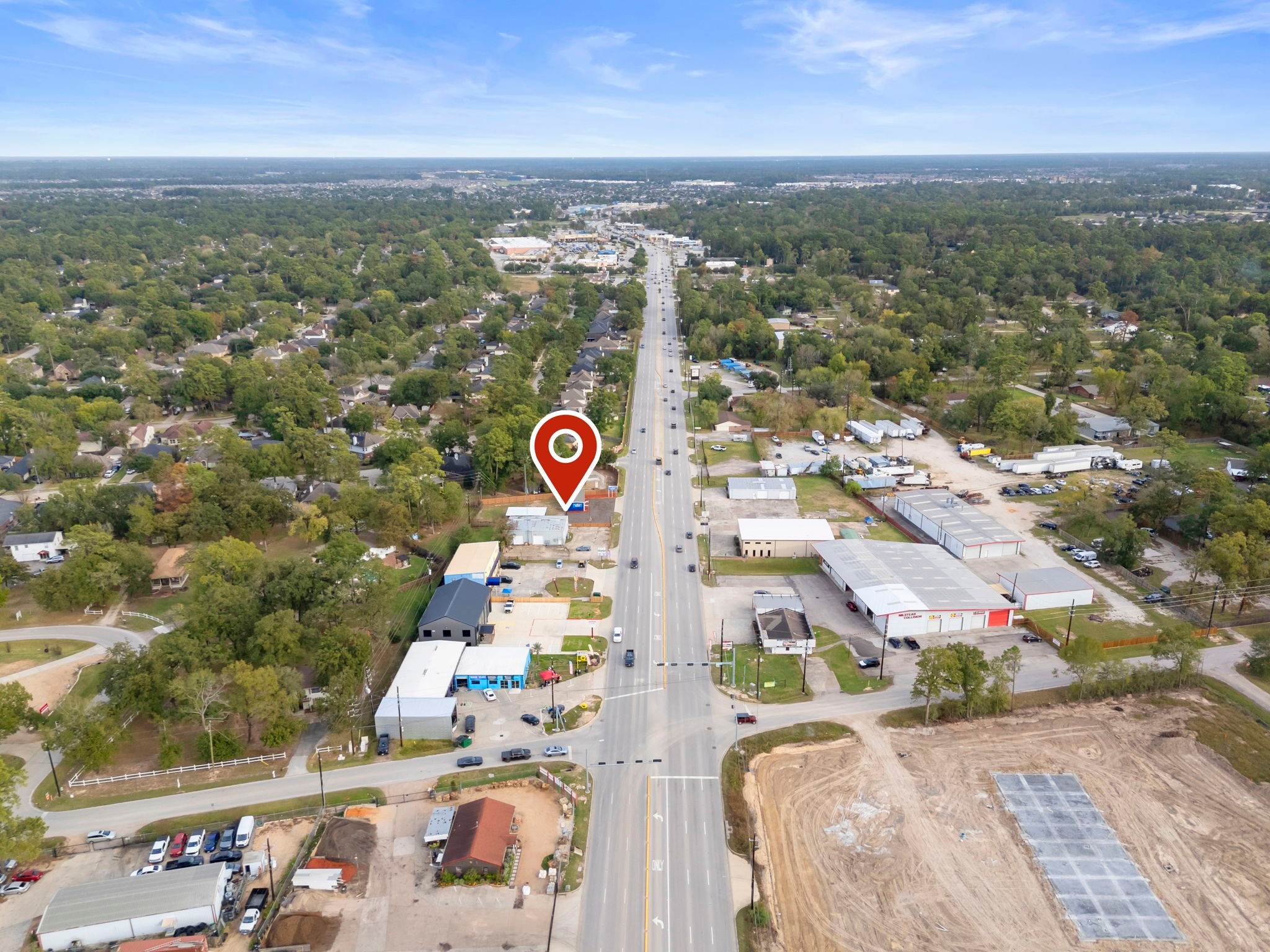 1635 Rayford Road Spring, TX 77386 - Photo 10 of 50 an aerial view of residential houses with outdoor space