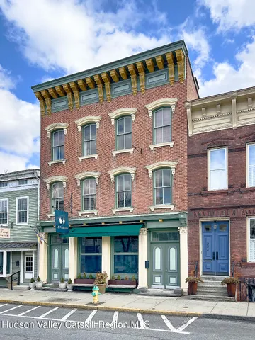 front view of an buildings