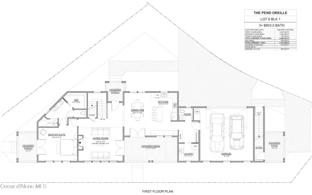 $1,780,000 | Lot6-blk1 Lot6-blk1 Kayak Loop, Oldtown, ID 83822