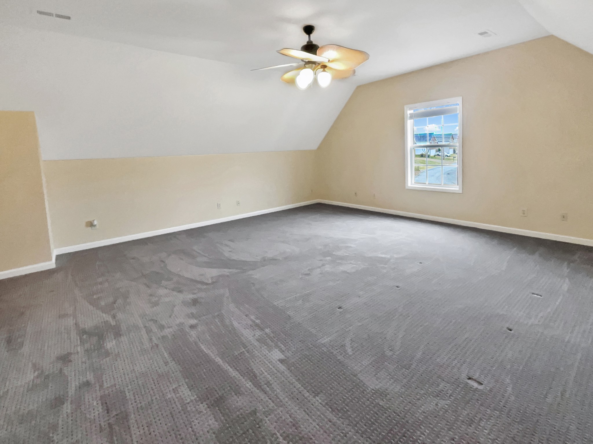 4022 Kristen Street Spring Hill, TN 37174 - Photo 20 of 23 an empty room with a window and ceiling fan