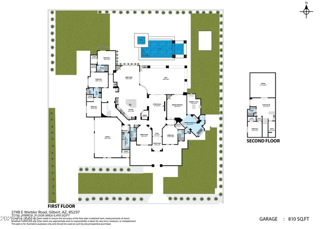 $3,200,000 | 2748 East Warbler Road, Gilbert, AZ 85297