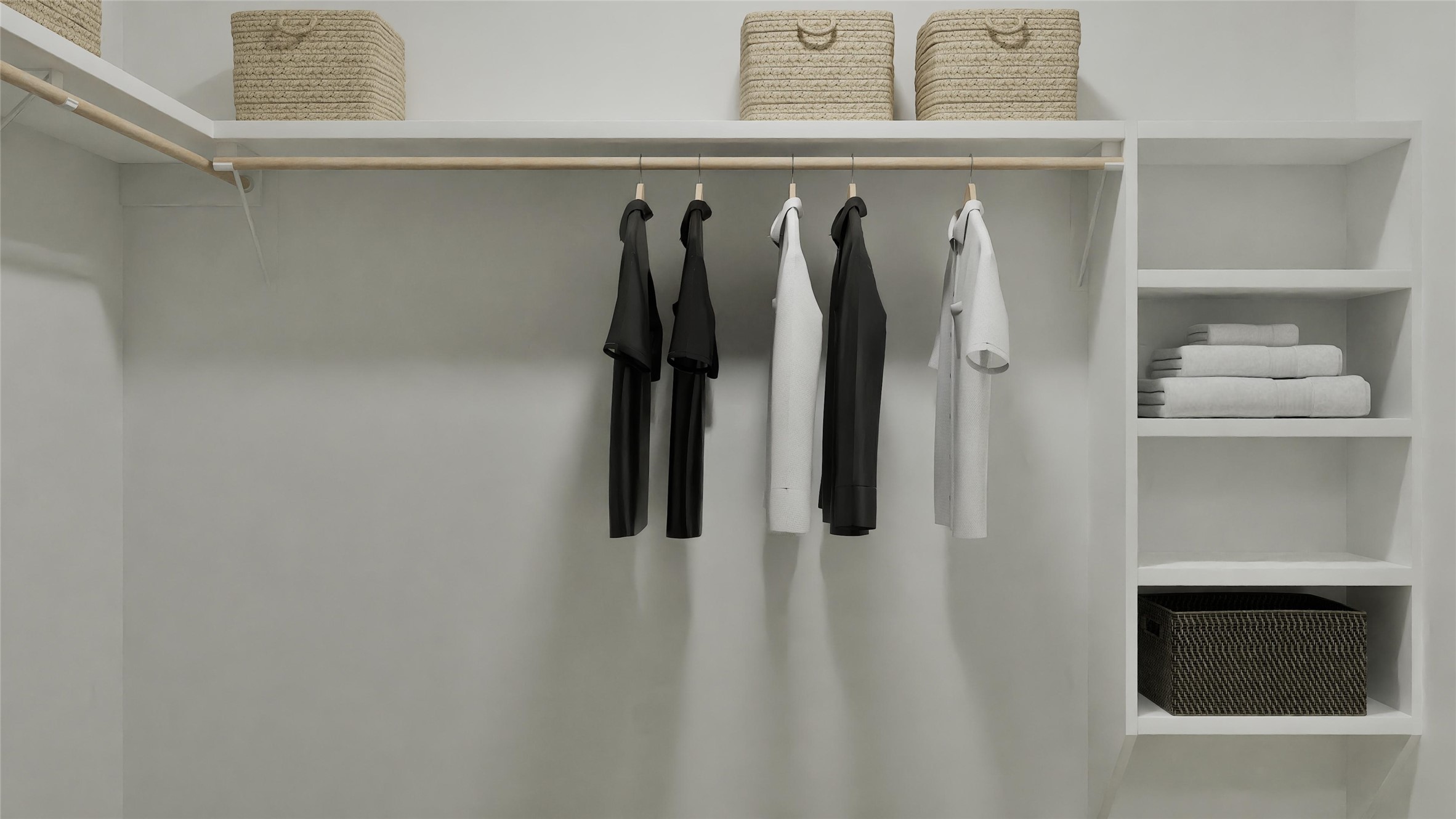 208 Stumpy Street San Marcos, TX 78666 - Photo 36 of 36 a view of walk in closet with clothes and shoes