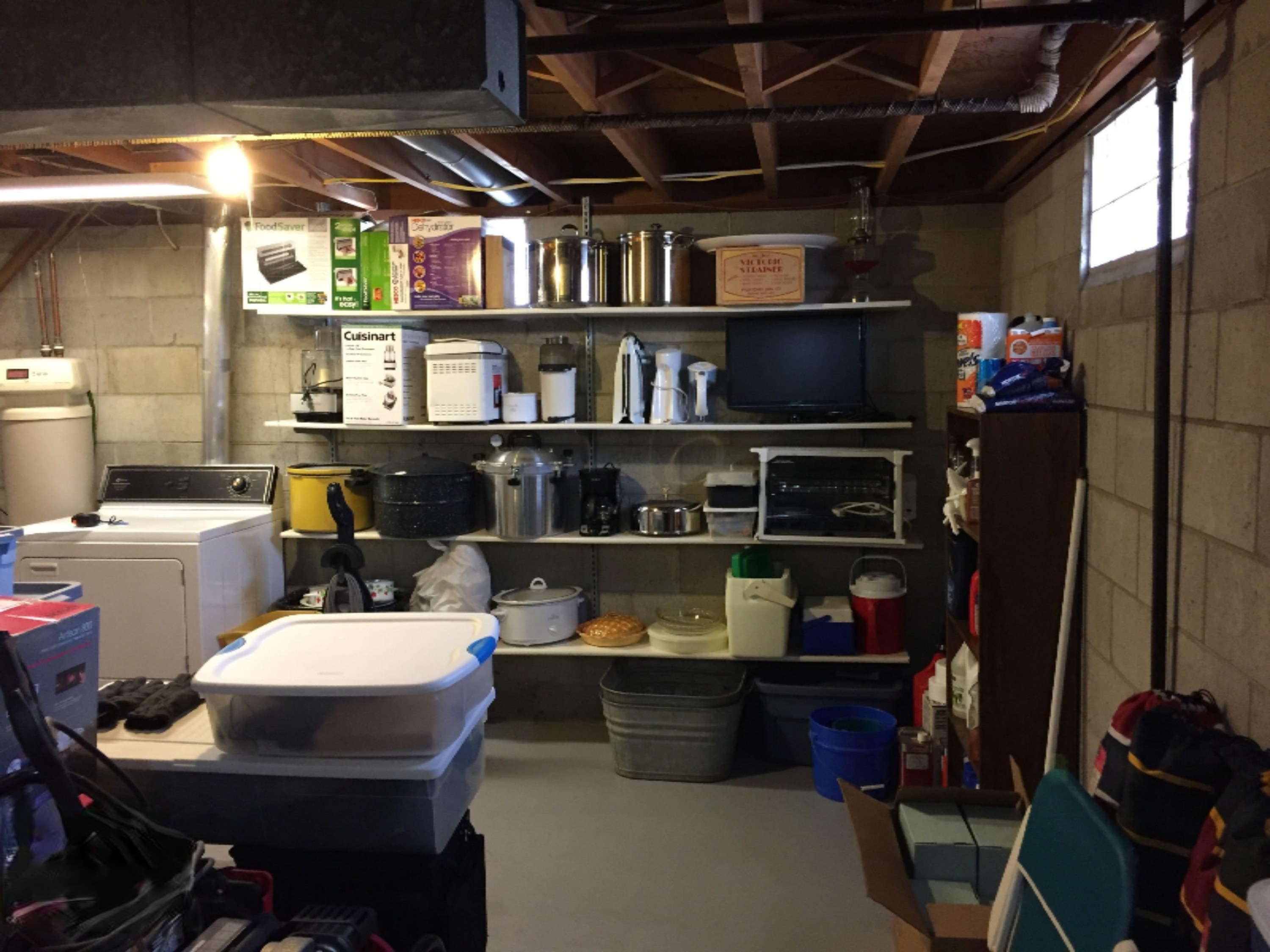 59 South Brooks Road Muskegon, MI 49442 - Photo 22 of 32 basement shelves