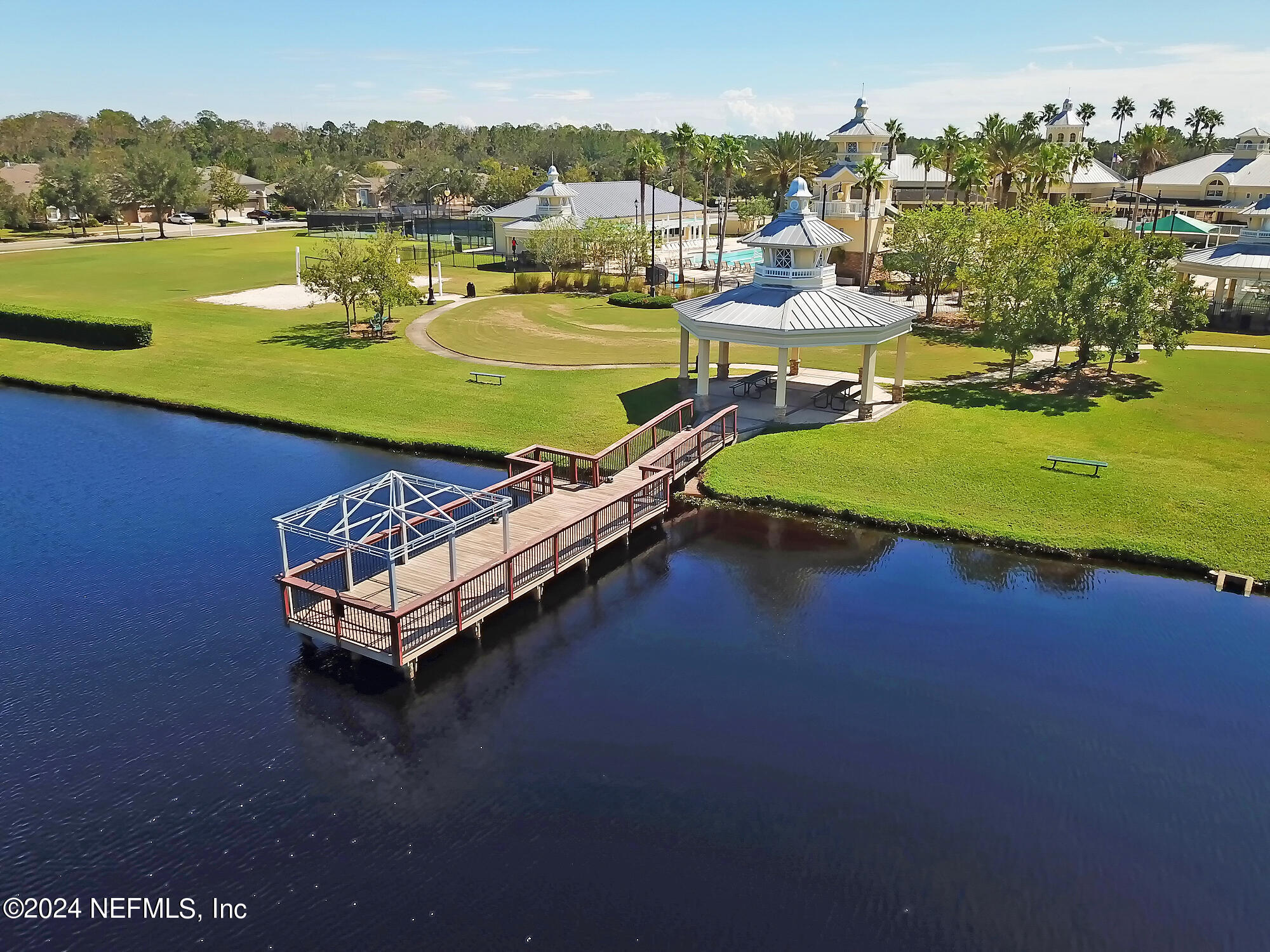 14498 Falling Waters Drive Jacksonville, FL 32258 - Photo 51 of 54 a view of a lake with a mountain