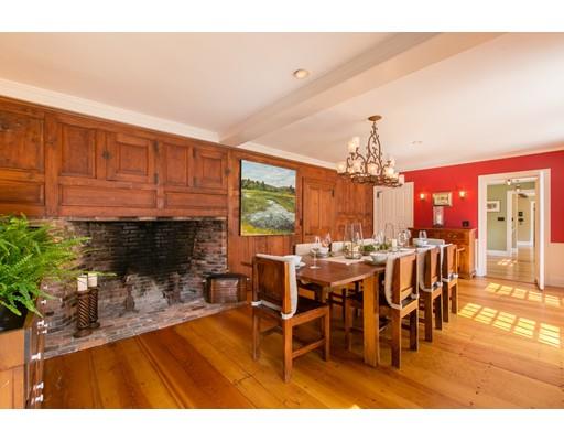 397 River Road Carlisle, MA 01741 - Photo 8 of 30 a view of a dining room with furniture window and outside view