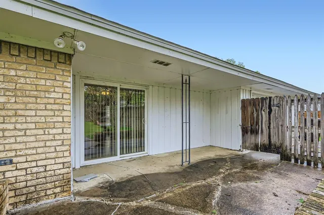 a view of a door front of a house