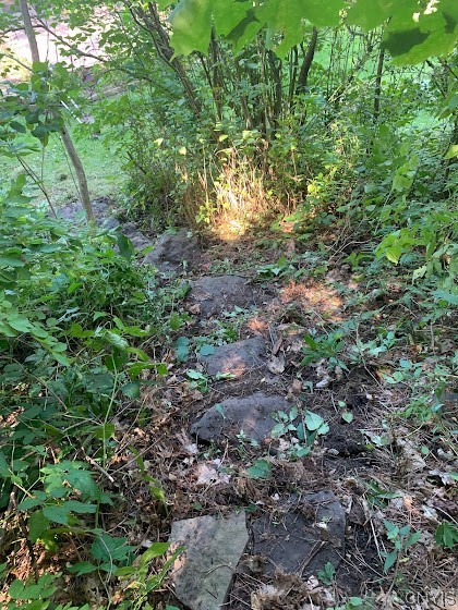 852 Strong Road Tully, NY 13159 - Photo 11 of 42 Stone Steps to rear yard