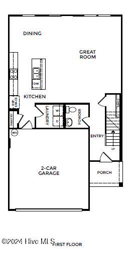 112 Ginters Park Road Supply, NC 28462 - Photo 9 of 10 Fieldstone Floorplan 1st floor