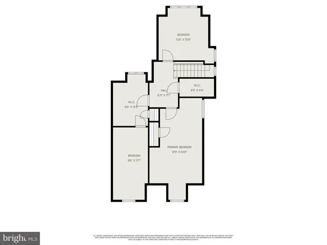 a bedroom with a bed and a flat tv screen on dresser